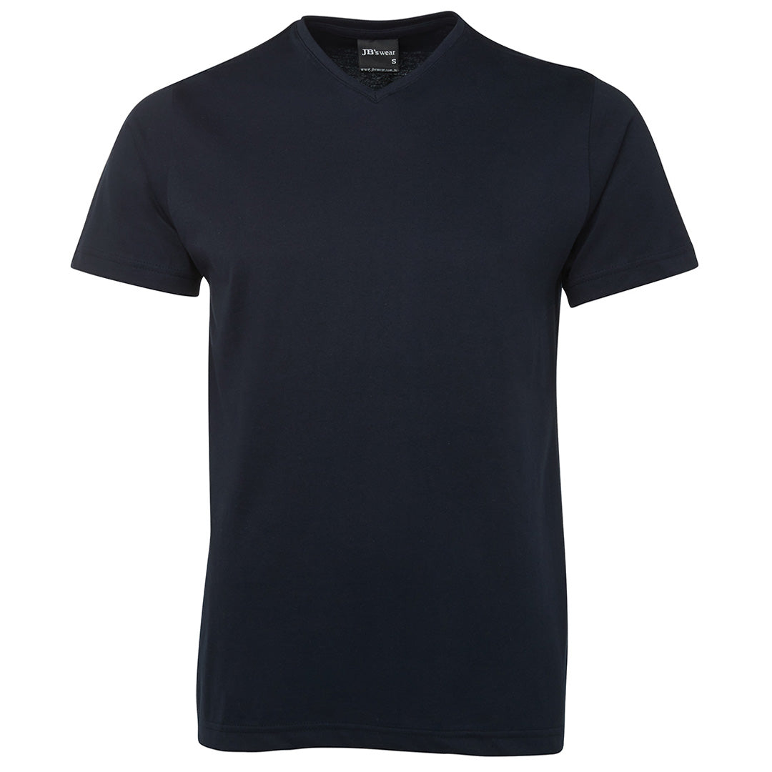 House of Uniforms The V Neck Tee | Mens | Short Sleeve Jbs Wear Navy