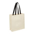 House of Uniforms The Heavy Duty Canvas Tote Bag Legend Black/Natural