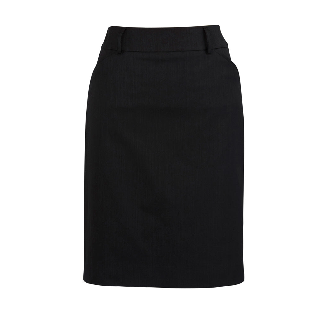The Cool Stretch Pleat Skirt | Ladies | Black