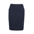 House of Uniforms The Cool Stretch Pleat Skirt | Ladies Biz Corporates Navy