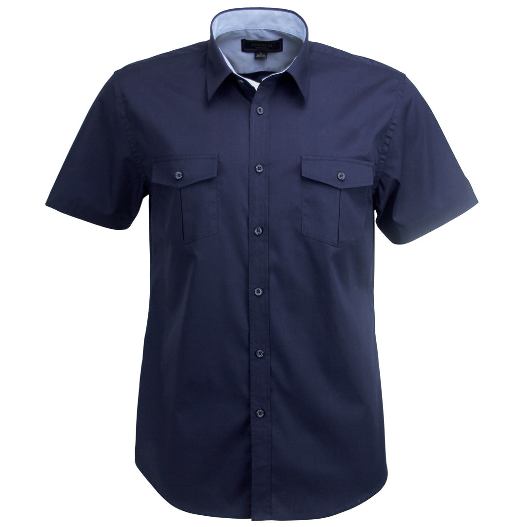 Hospitality Nano Shirt | Mens | Short Sleeve | Navy