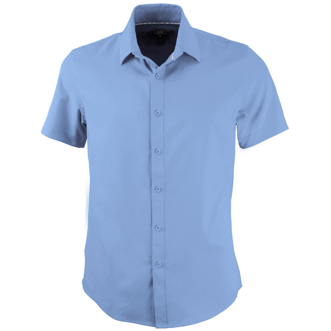 The Candidate Shirt | Mens | Short Sleeve | Sky