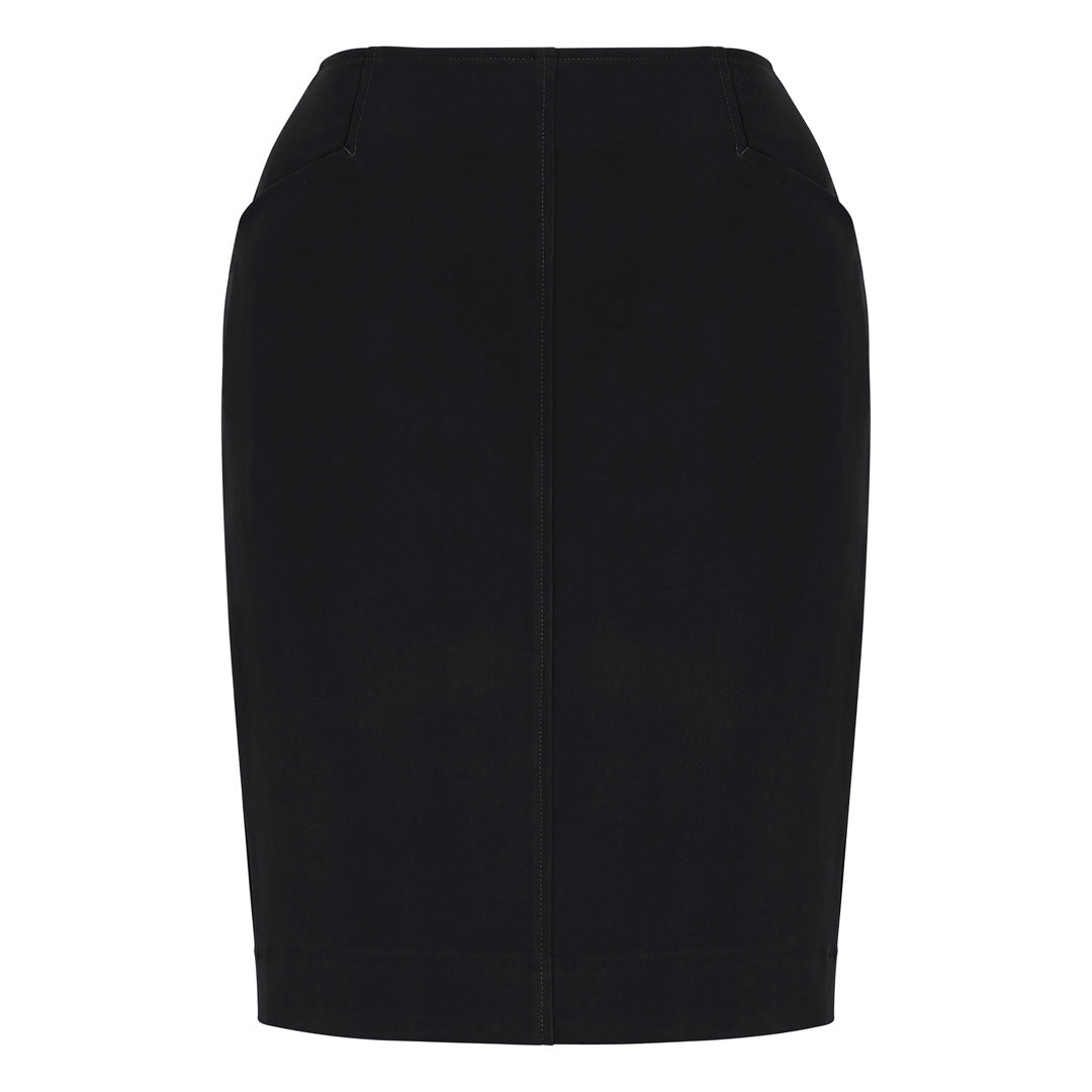 House of Uniforms The Siena Pencil Skirt | Ladies Biz Corporates Black