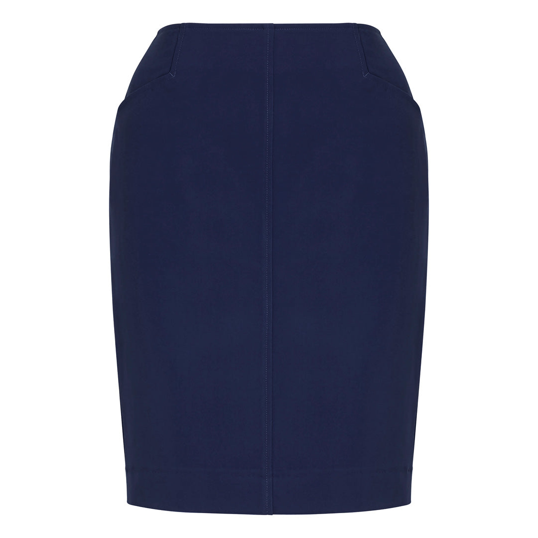 House of Uniforms The Siena Pencil Skirt | Ladies Biz Corporates Marine Blue