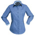 House of Uniforms The Hospitality Nano Shirt | Ladies | Long Sleeve Stencil Slate Blue