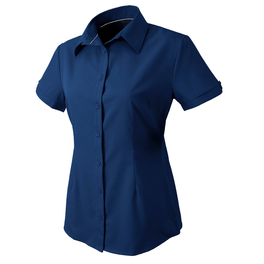 The Candidate Shirt | Ladies | Short Sleeve | Navy