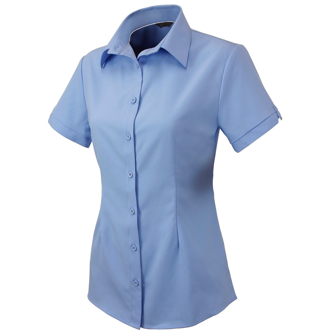 House of Uniforms The Candidate Shirt | Ladies | Short Sleeve Stencil Sky