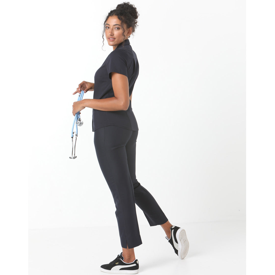House of Uniforms The Slim Leg Low Rise Pant | Ladies | Poly Viscose LSJ Collection 