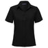 House of Uniforms The Ezylin Shirt | Ladies | Short Sleeve | Plus City Collection Black
