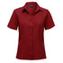 House of Uniforms The Ezylin Shirt | Ladies | Short Sleeve | Plus City Collection Red