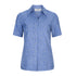 House of Uniforms The Breeze Shirt | Ladies | Short Sleeve LSJ Collection Blue/Navy