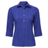 House of Uniforms The Spot Shirt | Ladies | 3/4 Sleeve | Plus City Collection Cobalt