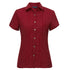 House of Uniforms The Spot Shirt | Ladies | Short Sleeve | Plus City Collection Red