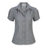 House of Uniforms The Lonsdale Shirt | Ladies | Short Sleeve LSJ Collection Charcoal