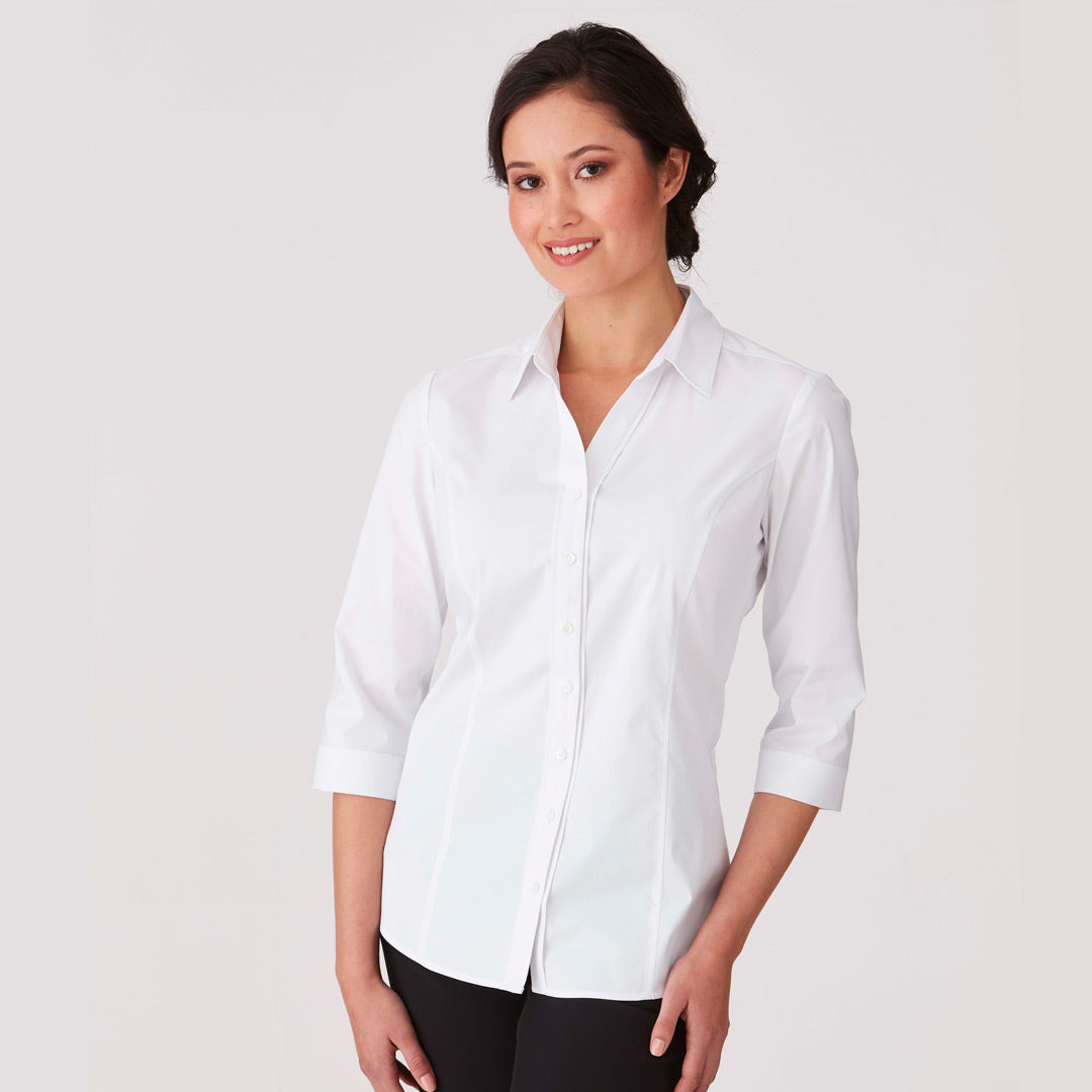House of Uniforms The City Stretch Classic Shirt | Ladies City Collection 
