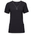 House of Uniforms The Stretch Tunic | Ladies | Short Sleeve City Collection Charcoal/Grey