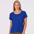 House of Uniforms The Cascade Top | Ladies | Short Sleeve City Collection Cobalt