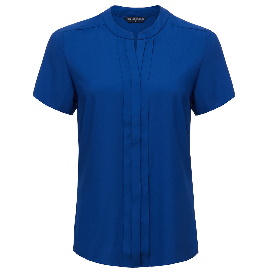 House of Uniforms The Envy Top | Ladies | Short Sleeve City Collection Royal