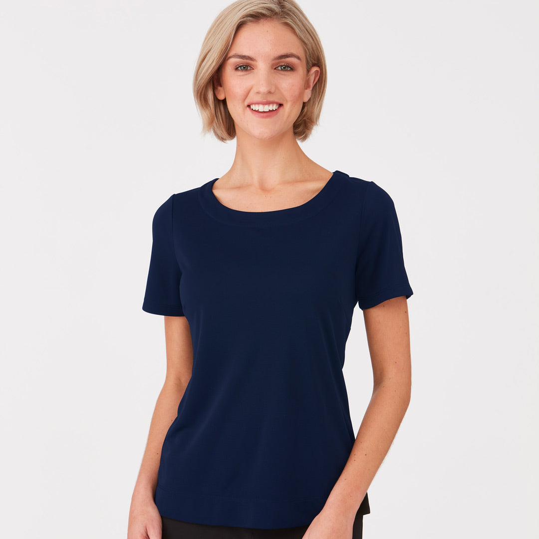 House of Uniforms The Smart Knit | Ladies | Short Sleeve City Collection 