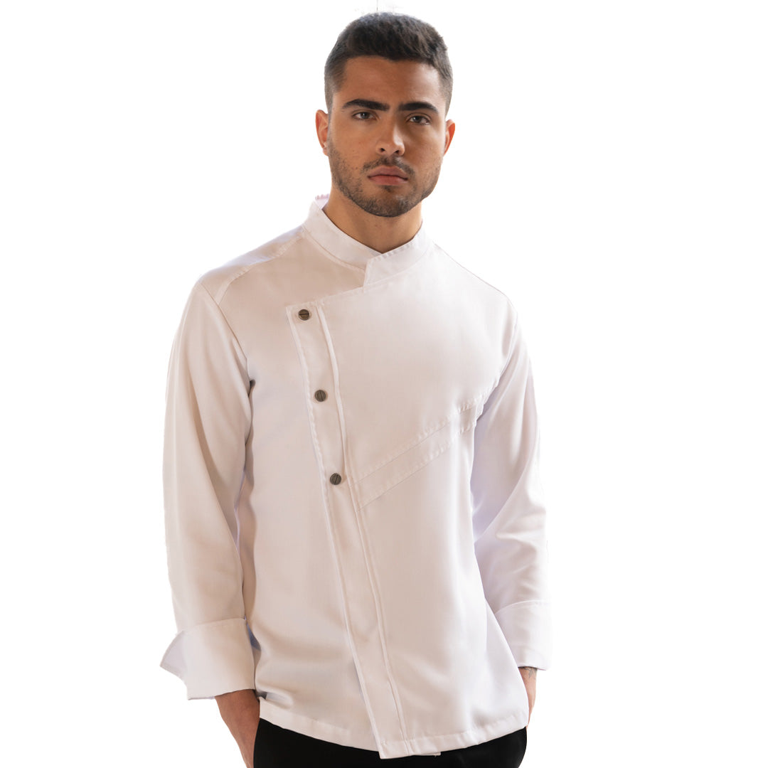House of Uniforms The Samuel Chefs Jacket | Mens | Long Sleeve Giblors 