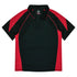 House of Uniforms The Premier Polo | Plus | Ladies Aussie Pacific Black/Red
