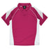House of Uniforms The Premier Polo | Plus | Ladies Aussie Pacific Pink/White