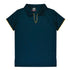 House of Uniforms The Yarra Polo | Ladies Aussie Pacific Navy/Gold