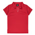 House of Uniforms The Yarra Polo | Ladies Aussie Pacific Red/White