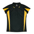 House of Uniforms The Eureka Polo Shirt | Plus | Ladies Aussie Pacific Black/Gold