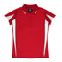 House of Uniforms The Eureka Polo Shirt | Plus | Ladies Aussie Pacific Red/White