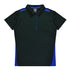 House of Uniforms The Paterson Polo Shirt | Ladies Aussie Pacific Black/Royal