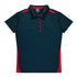 House of Uniforms The Paterson Polo Shirt | Ladies Aussie Pacific Navy/Red