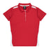 House of Uniforms The Paterson Polo Shirt | Ladies Aussie Pacific Red/White