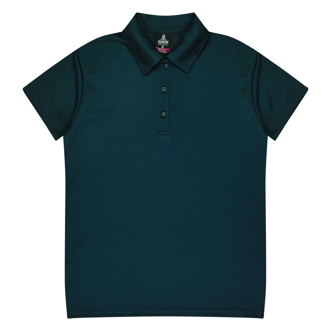 House of Uniforms The Botany Polo | Ladies | Short Sleeve Aussie Pacific Navy