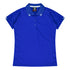 House of Uniforms The Flinders Polo | Ladies | Short Sleeve | Plus Aussie Pacific Royal/White