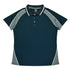 House of Uniforms The Panorama Polo | Ladies | Short Sleeve | Plus Aussie Pacific Navy/Ashe/White