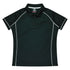 House of Uniforms The Endeavour Polo | Ladies | Short Sleeve Aussie Pacific Black/White