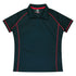 House of Uniforms The Endeavour Polo | Ladies | Short Sleeve Aussie Pacific Navy/Red