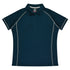 House of Uniforms The Endeavour Polo | Ladies | Short Sleeve | Plus Aussie Pacific Navy/White