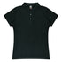 House of Uniforms The Hunter Polo | Ladies | Short Sleeve | Plus Aussie Pacific Black