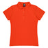 House of Uniforms The Hunter Polo | Ladies | Short Sleeve Aussie Pacific Orange
