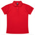 House of Uniforms The Lachlan Polo | Ladies | Short Sleeve Aussie Pacific Red