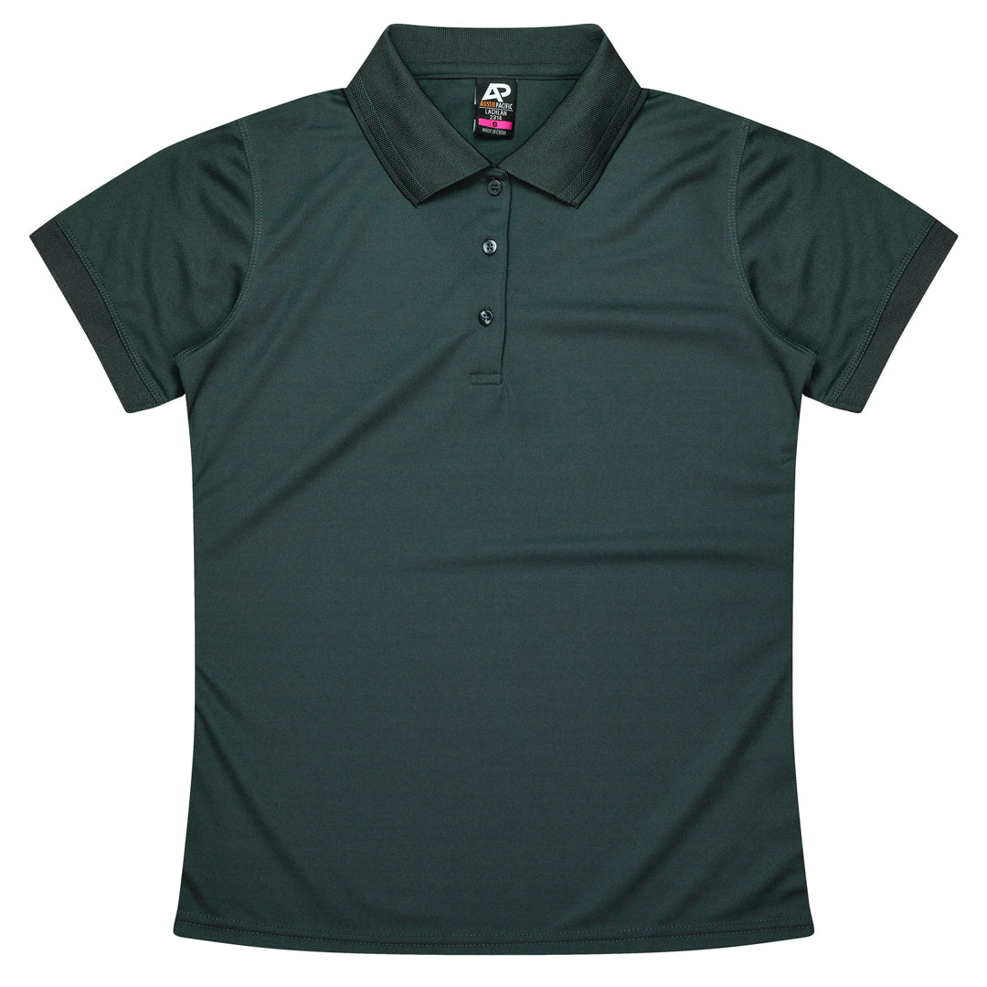 House of Uniforms The Lachlan Polo | Ladies | Short Sleeve Aussie Pacific Slate