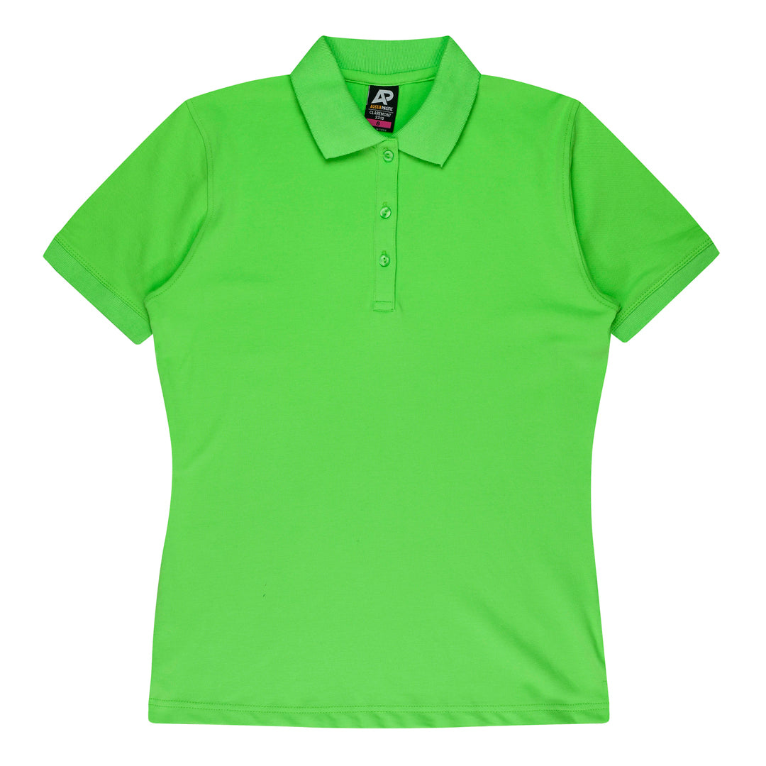 House of Uniforms The Claremont Polo | Ladies | Short Sleeve Aussie Pacific Apple