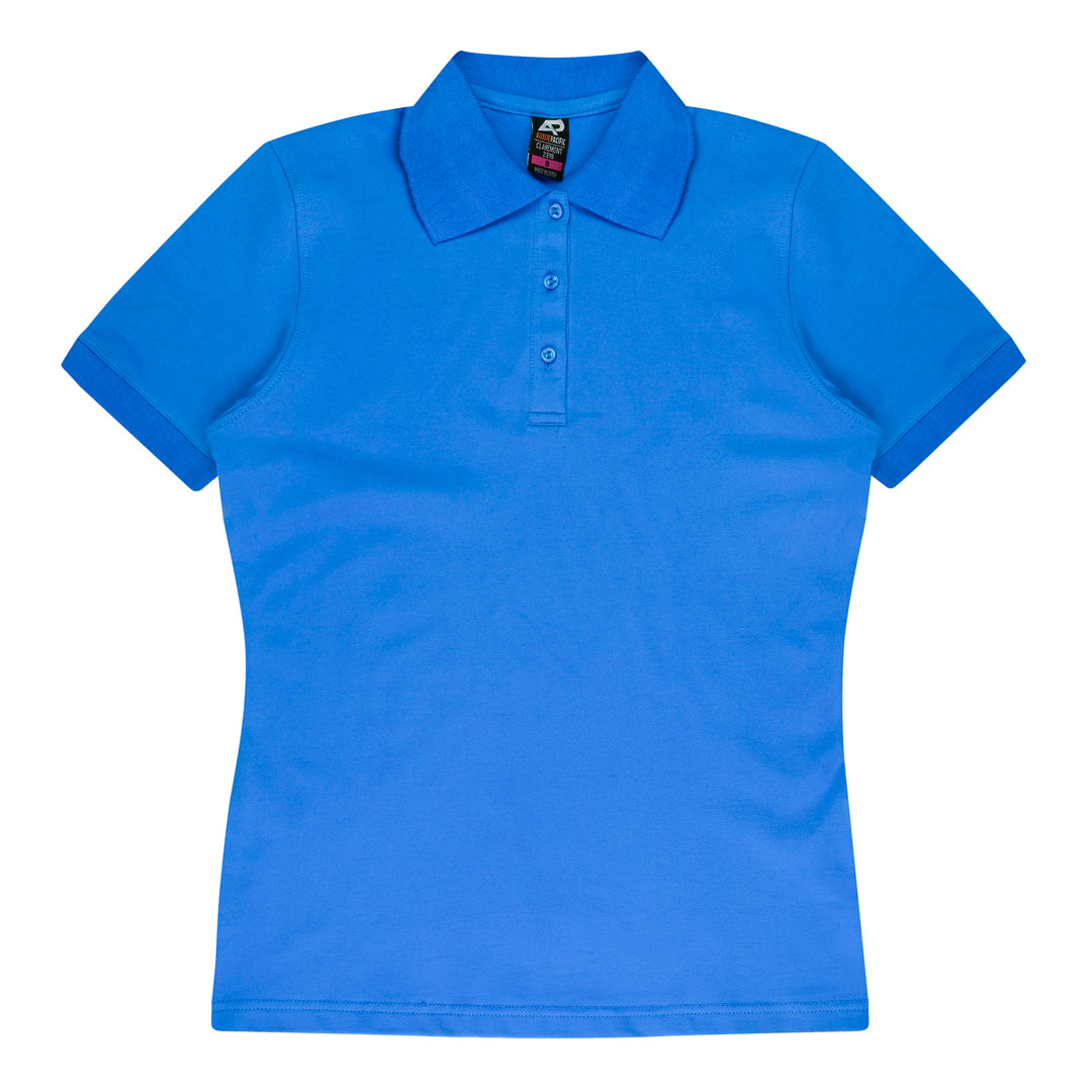 House of Uniforms The Claremont Polo | Ladies | Short Sleeve Aussie Pacific Cyan