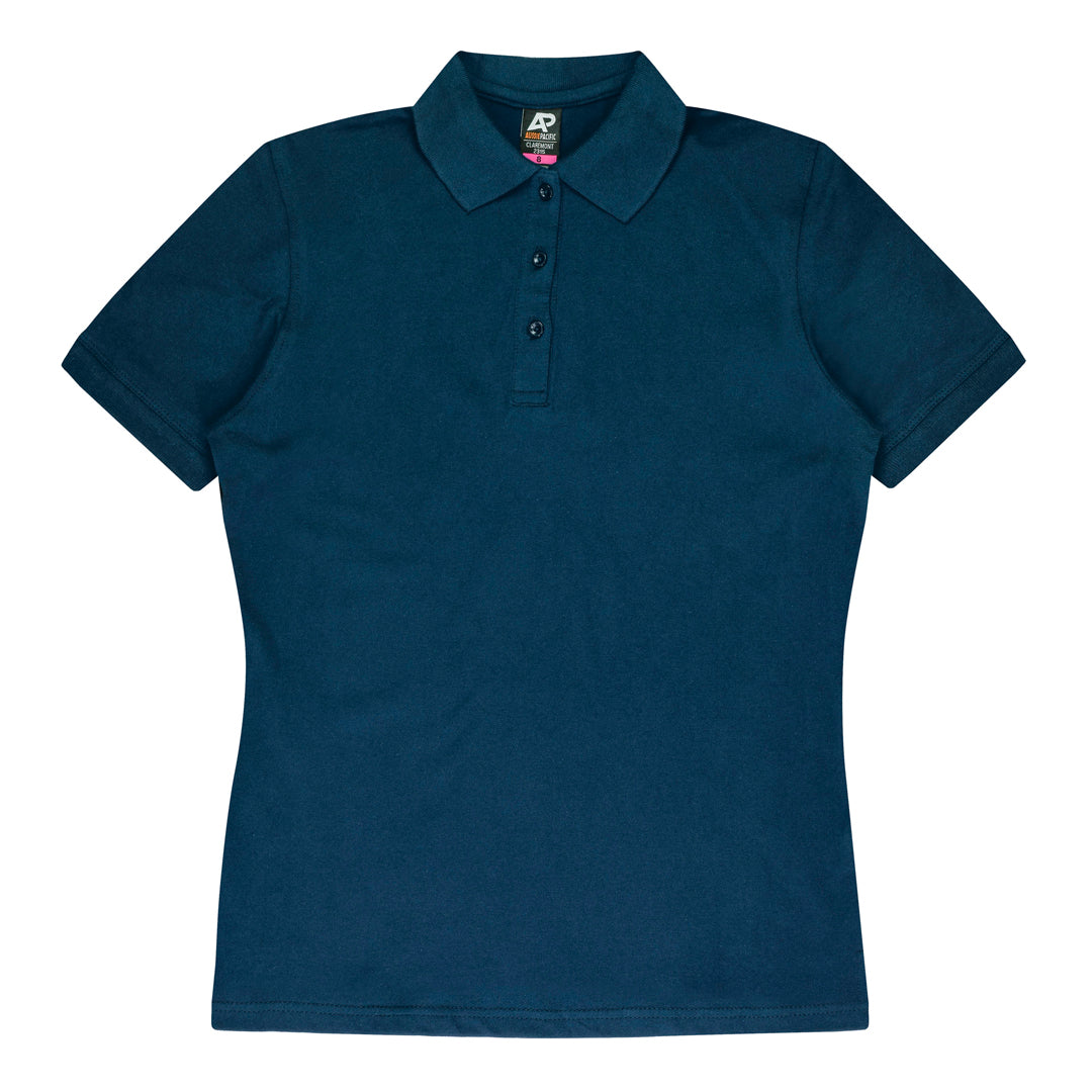 House of Uniforms The Claremont Polo | Ladies | Short Sleeve Aussie Pacific Navy