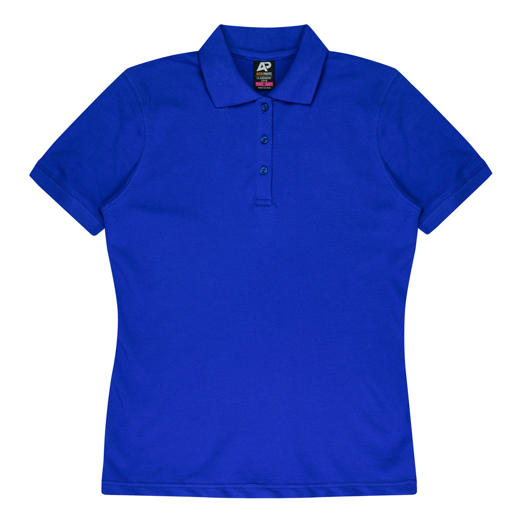 House of Uniforms The Claremont Polo | Ladies | Short Sleeve Aussie Pacific Royal