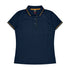 House of Uniforms The Cottesloe Polo | Ladies | Short Sleeve Aussie Pacific Navy/Gold