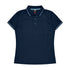 House of Uniforms The Cottesloe Polo | Ladies | Plus | Short Sleeve Aussie Pacific Navy/Sky