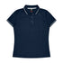 House of Uniforms The Cottesloe Polo | Ladies | Short Sleeve Aussie Pacific Navy/White
